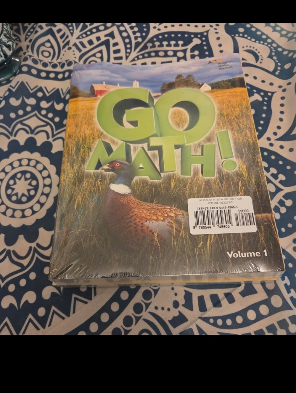 New volume 1 & 2 Go math sealed new grade 5.